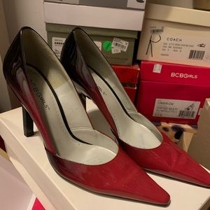 BCBGirls Katchen patent pumps